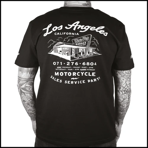 DRG_GAS_STATION_back Gas Station Tee